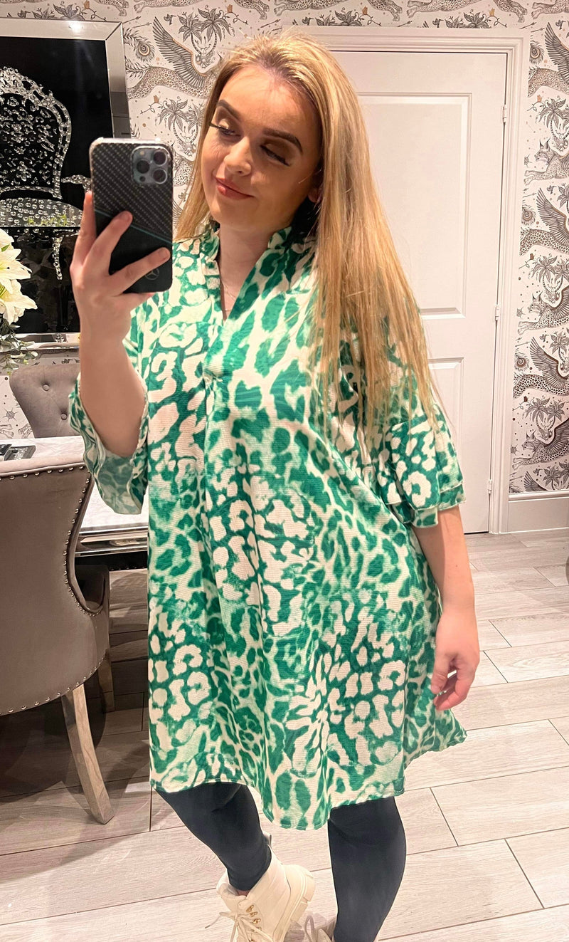 Nina” gorgeous print tunic